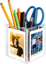 Acrylic Frame, Mini Photo Acrylic Frame 3x4 Clear Picture Frame for Home and ...