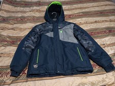 ZeroXposur Teens Boys Jacket Size Large 14/16 Hood Reflective Pockets