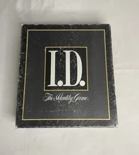 Vintage 1988 I.D. The Identity Game milton bradley