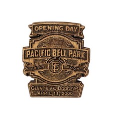 San Francisco Giants Opening Day 2000 Pacific Bell Park Pin Dodgers MLB