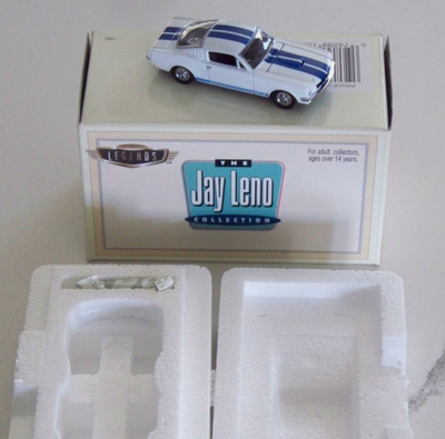 Jay Leno Collection Legends 19902 1965 Mustang Shelby GT 350 White