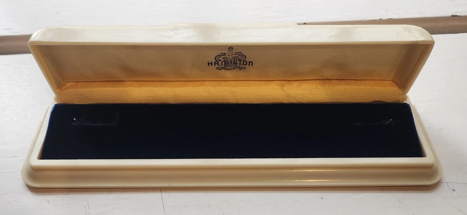 VINTAGE RARE Hamilton Watch Presentation Case Celluloid - Image 3 of 4