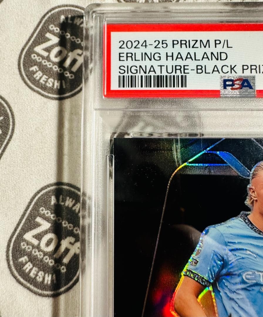 1 of 1 Erling Haaland Auto 2024-25 Prizm Panini Premier League