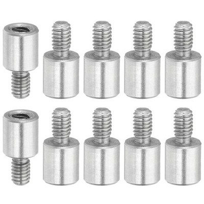 M2.5x6+4mm Album Scrapbook Extension Posts Extension Screw 10Pcs Extension Post