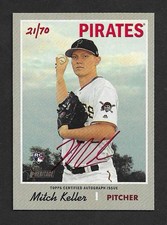 2019 Topps Heritage Baseball Cards 57