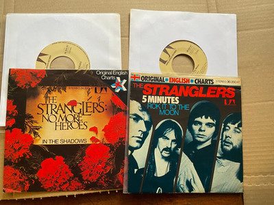 the stranglers - no more heroes german  + 2  minutes  7'' kbd - damned - clash -