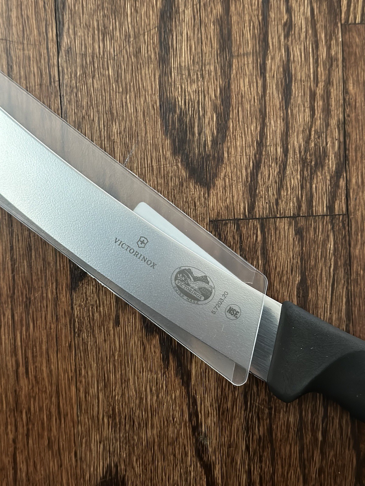 With Black Fibrox Handle