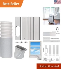 59 Inch Air Conditioner Hose Kit - Fits All Portable Units Effortlessly