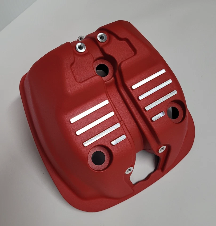 MOTO GUZZI OEM КРАСНЫЙ КОМПЛЕКТ КРЫШЕК КЛАПАНОВ * 1A011149 * V7, V85, V9 * 2017-2025 * НОВЫЙ * - Изображение 4 из 4