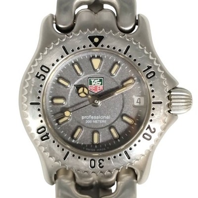 TAG Heuer WG1413-0 Cell Professional 200 Quartz Watch, Silver