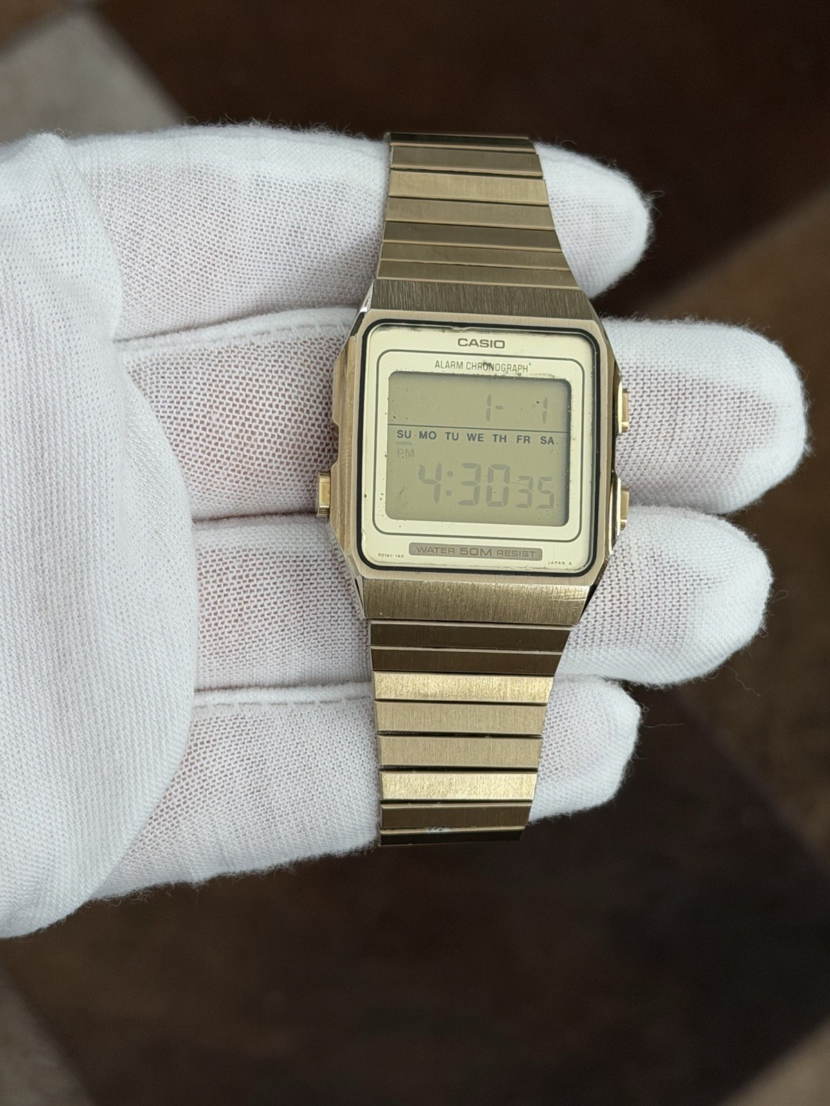 Rare Vintage Casio WS-75G Alarm Chronograph Men’s Digital Sports Watch JDM 1980s