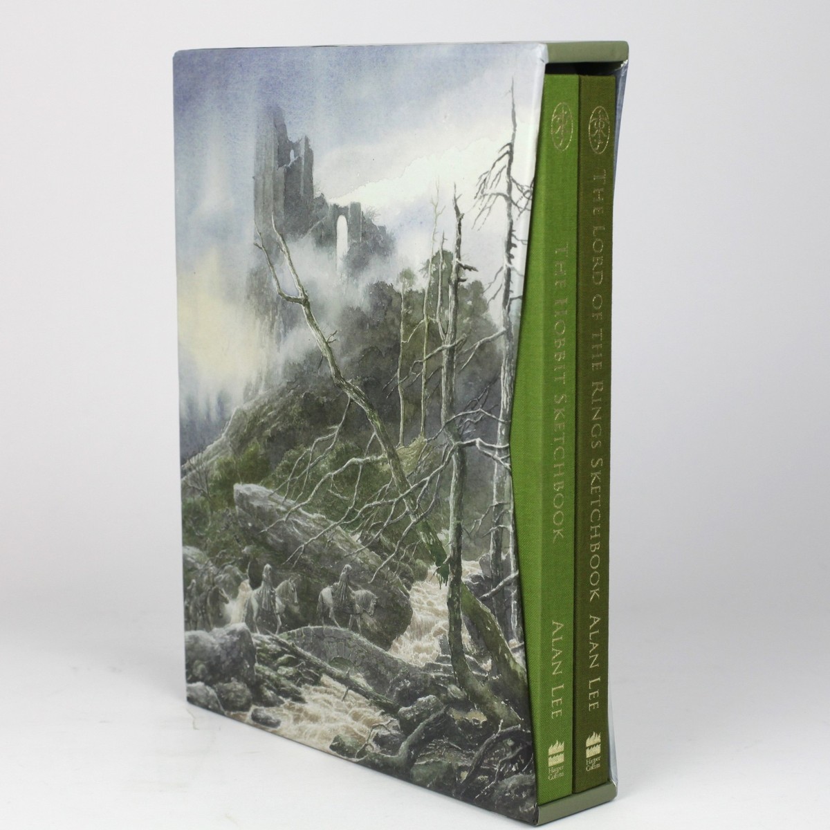 洋書　ホビット　スケッチブック　アラン・リー　サイン入り The Hobbit & The Lord of The Rings Sketchbooks Signed Alan Lee