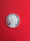 indian head/ buffalo silver round 1 oz .999
