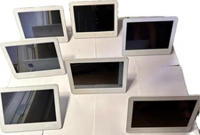 LOT OF 7 - Cisco TelePresence Touch 10 TTC5-09 CTS-CTRL-DV10 (SOME DAMAGE)