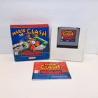 Mario Clash (Nintendo Virtual Boy) Cib Complete w/ Manual TESTED Authentic WORKS