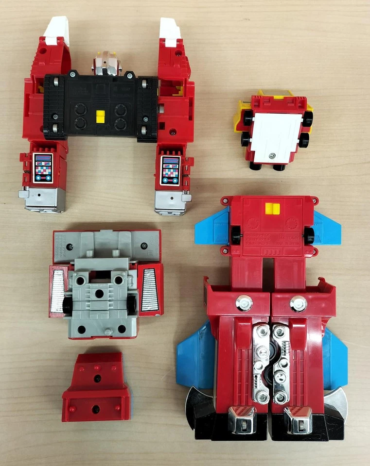 Tomy Miracle Combination Space Runaway Ideon Vintage 1980s Transforming Robot - Image 3 of 4
