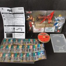 GUILTY GEAR XX ACORE NAOMI GD-ROM SYSTEM, Disk, KEY chip, Manual, Paper works