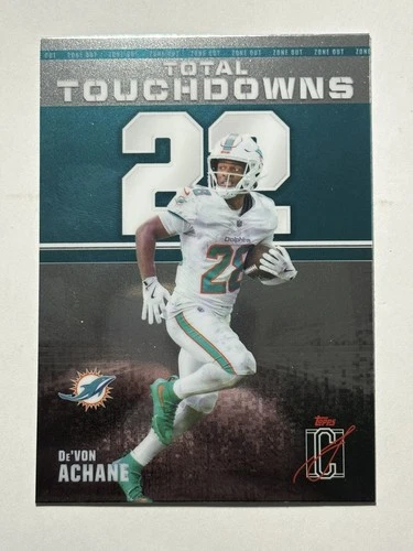 2025 Topps Signature De'Von Achane Base (RAW)