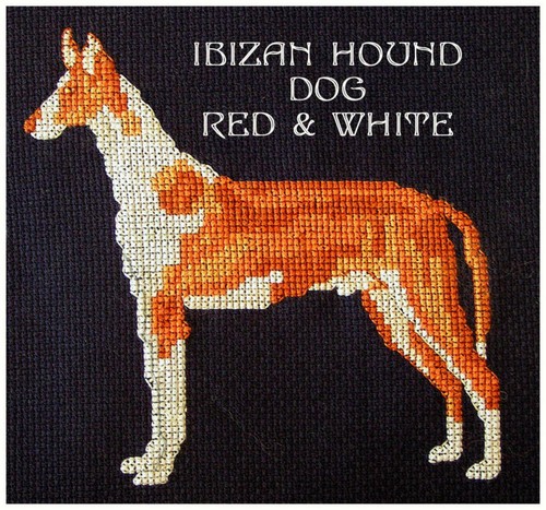 IBIZAN HOUND COUNTED CROSS STITCH PATTERNS - Picture 8 of 11