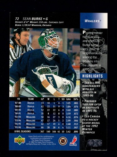 1996-97 Upper Deck Series 1 Base Hockey Cards You Pick - Picture 427 of 1,021