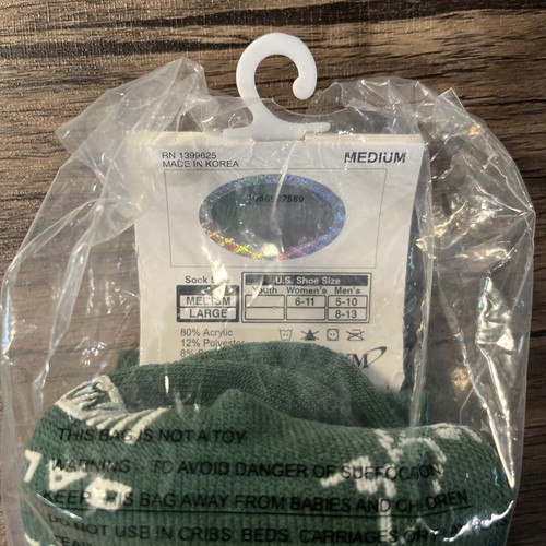 Dale Earnhardt Jr. #88 Mens Socks Green Socks Medium New, Original Packaging - Picture 3 of 3