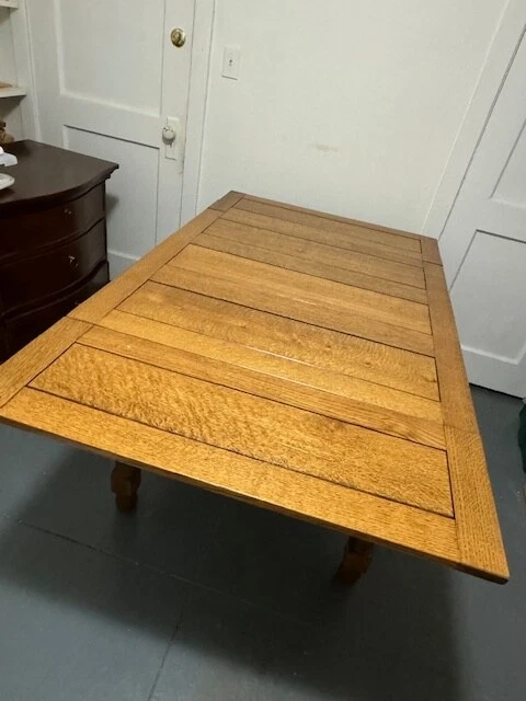 Used Antique English Pub Table. Restored & Refinished - Image 3 of 4