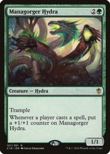 Managorger Hydra Commander 2016 NM Green Rare MAGIC GATHERING CARD ABUGames