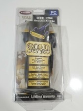 Belkin Gold Series IEEE 1284 Parallel Printer Cable Cord 25 Pin 6 Foot