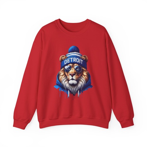 Detroit Lions Football Crewneck Sweatshirt, Game Day Shirt, Lions Fun Gift - Picture 38 of 41