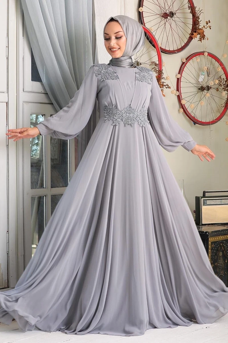 Turkey dress size 44 | Turkey dress, Ladies gown, Hijab fashion