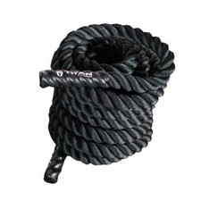 Titan Fitness Battle Rope 30ft x 1.5in, Poly Dacron Heavy Rope for Home Training