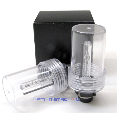 Mercedes 98-02 CLK320 D2R D2C 10000K Pure Blue OEM HID Headlight Bulb 1 Pair - Picture 1 of 2