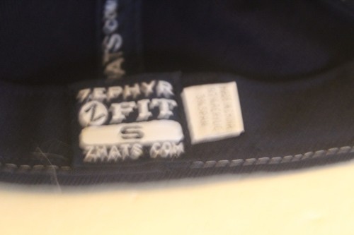 Michigan Wolverines Embroidered Zephyr Z Fit Fitted Ball Cap Sm - Picture 6 of 6