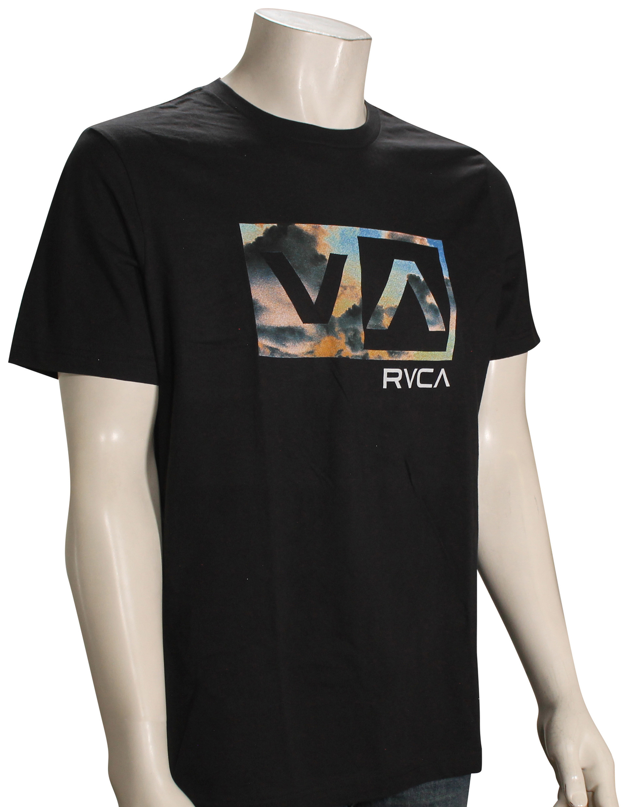 Футболка RVCA Balance Box SS - Классическая черная - Новинка
