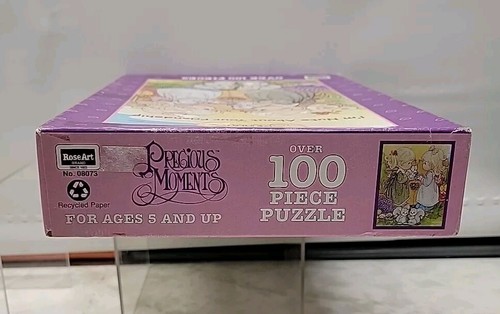 Vintage 1995 Rose Art Precious Moments 100 Piece Puzzle Factory Sealed - Picture 3 of 10
