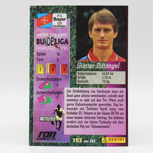 Panini Bundesliga Fussball Action Cards 95 | Karten Auswahl - Bild 307 von 431