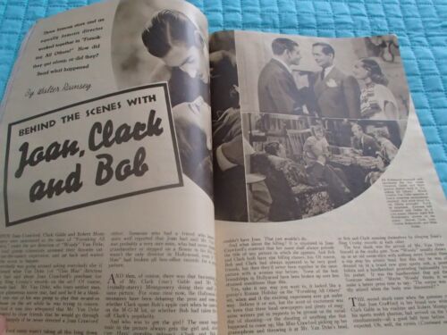 SILVER SCREEN Jan 1935 ANNA STEN Joan Crawford-Zasu Pitts-Fredric March-McLaglen - Picture 13 of 19