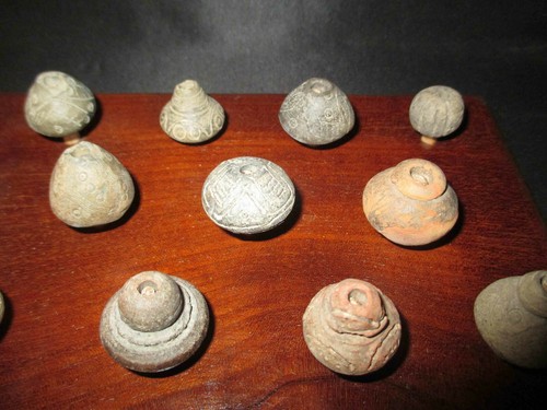 alte Sammlung 20 Terrakotta Perlen Kolumbien 200 800 n. Chr. Archäologie - Bild 10 von 11