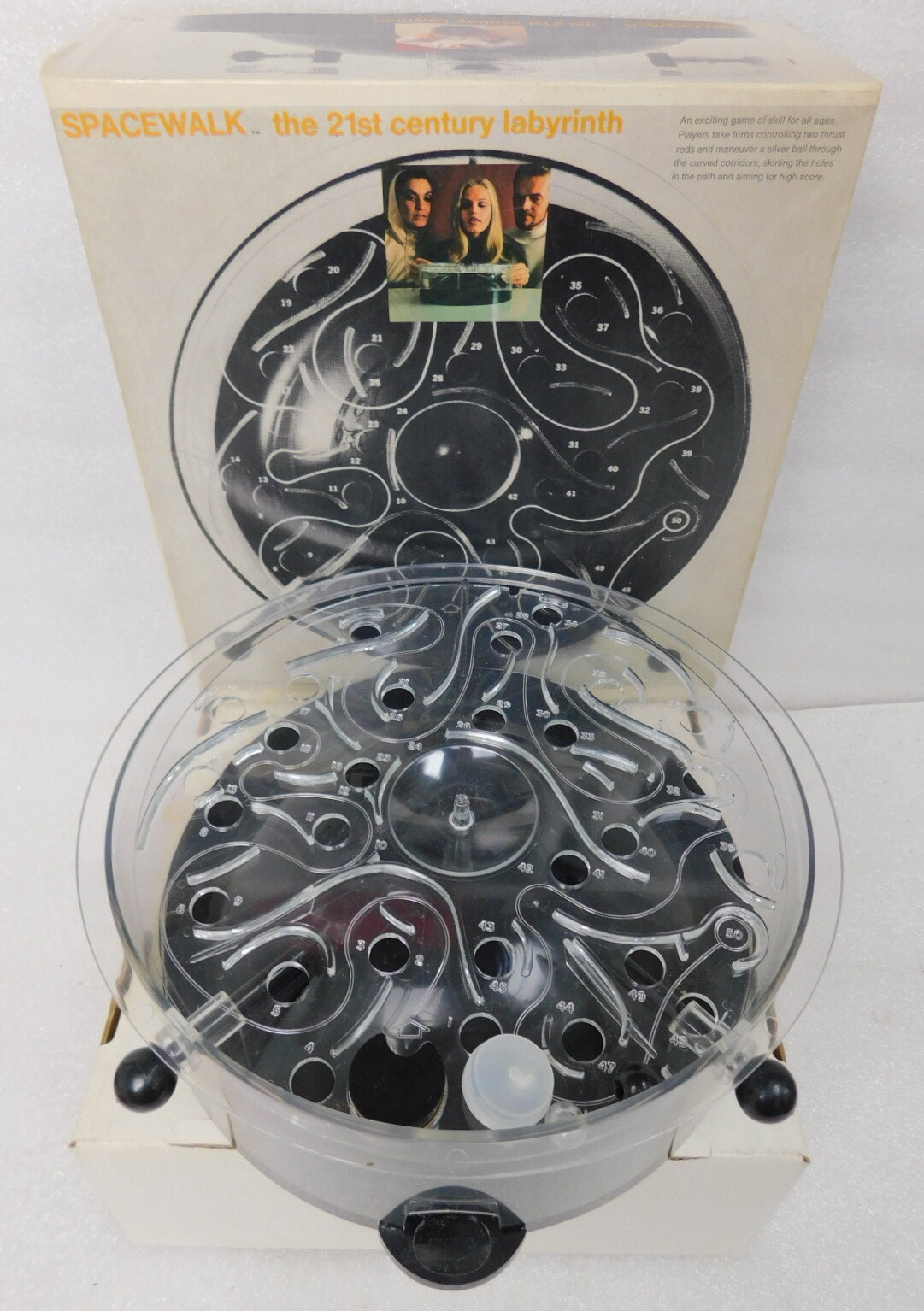 Vintage 1970 Spacewalk 21st Century Labyrinth Selchow Righter marble skill game Vintage 1970 Spacewalk 21st Century Labyrinth Selchow Righter marble skill game