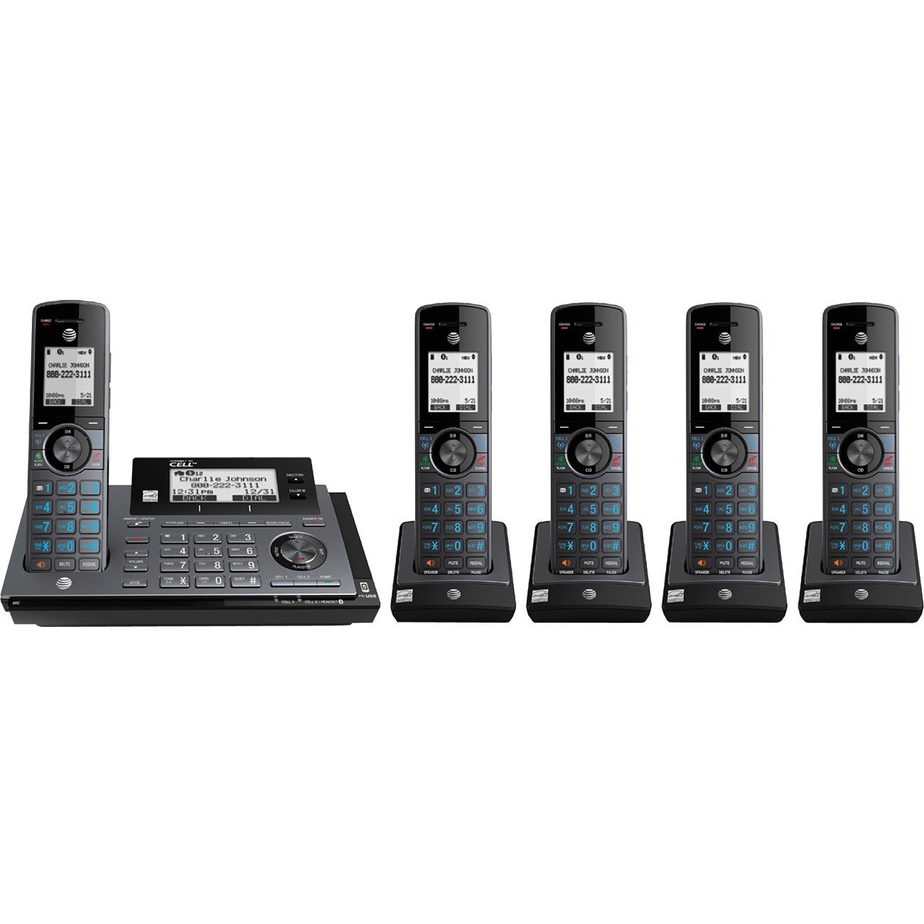 AT&T Connect to Cell CLP99587 Bluetooth/DECT 6.0 Cordless Phone
