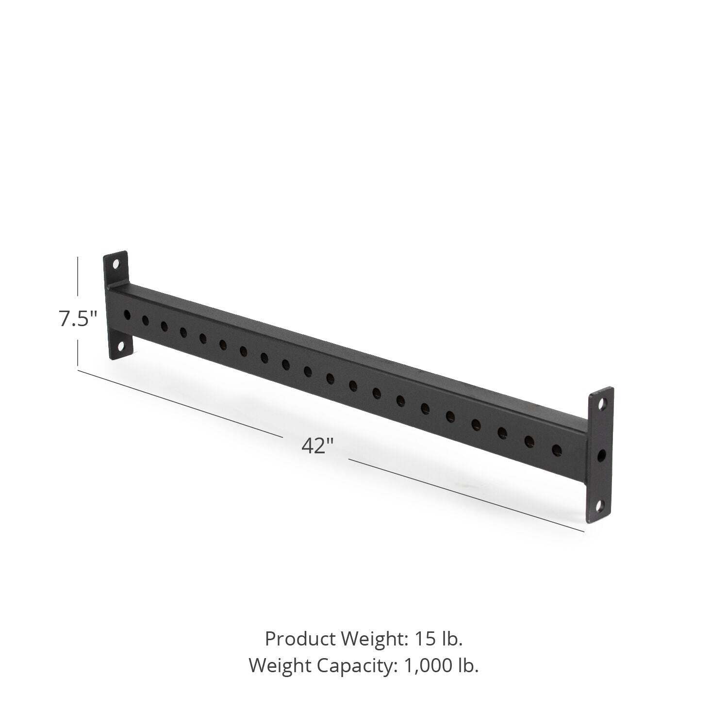 Titan Fitness T-3 Series Stabilizer Bar, 2" x 3" Crossmember Power Rack