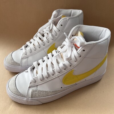 日本未入荷!★NIKE BLAZER MID 77 OPTIC YELLOW Nike Blazer Mid '77 Essential White Opti Yellow Size 7 | eBay