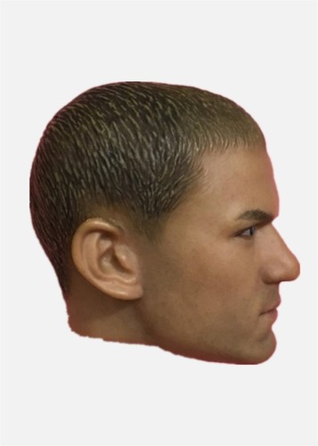 Figuras corporales 1/6 Michael Prison Break Man Head Sculpt F 12" Hot Toys Worldbox - Imagen 4 de 8