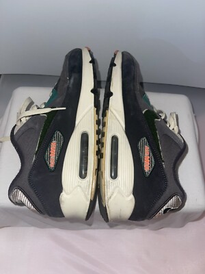 Nike Air Max 90 Premium SE Rain Forest Oil Grey Mens Size 10  display picture 3