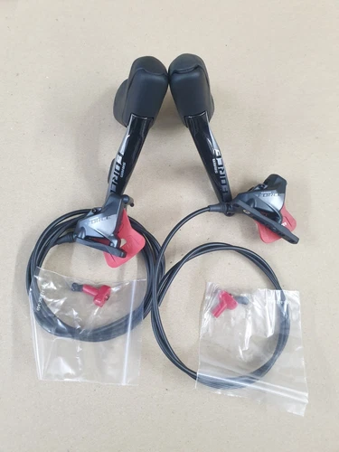 Par de cambio/freno de disco HRD de 12 velocidades SRAM Force eTap AXS