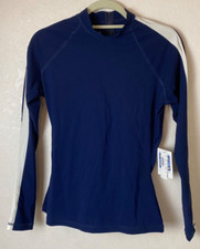 J.Crew Navy Blue Longsleeve Rashguard Swim Top Size Medium New with Tag
