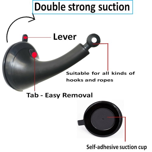 US Window Bird Feeder Wild Table Hanging Suction Viewing Seed Tool Chime Hanger - Picture 3 of 8