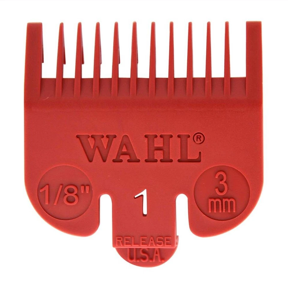 Wahl - Attachment Comb - No. 1 (3mm) - Red