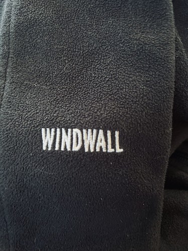 The North Face Jacket Women Size Medium Black Full Zip Windwall - Picture 4 of 4