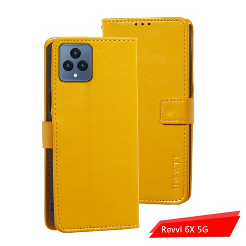 T-Mobile Revvl 6X 5G Flip Case Shockproof Leather Wallet Phone Case Stand Cover - Picture 30 of 77
